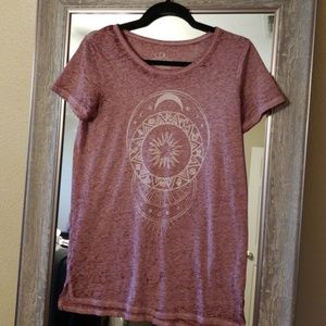 LOL Vintage Sun and Moon Design T Shirt